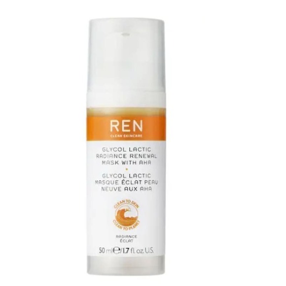 REN Clean Skincare Glycol Lactic Radiance Renewal Mask w/ AHA BNIB - Picture 3 of 11